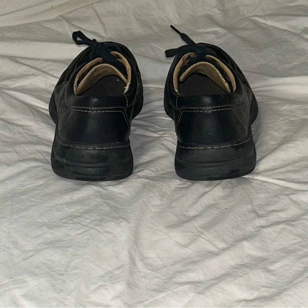 Clarks XTR Lite Black Oxfords Classic Dress Shoes Size 10M - Picture 7 of 8